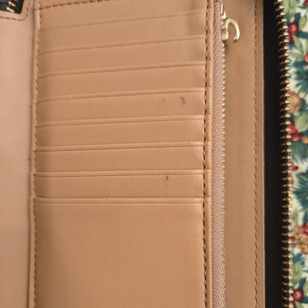 Tory Burch Black Leather Wristlet Wallet - Picture 5 of 11